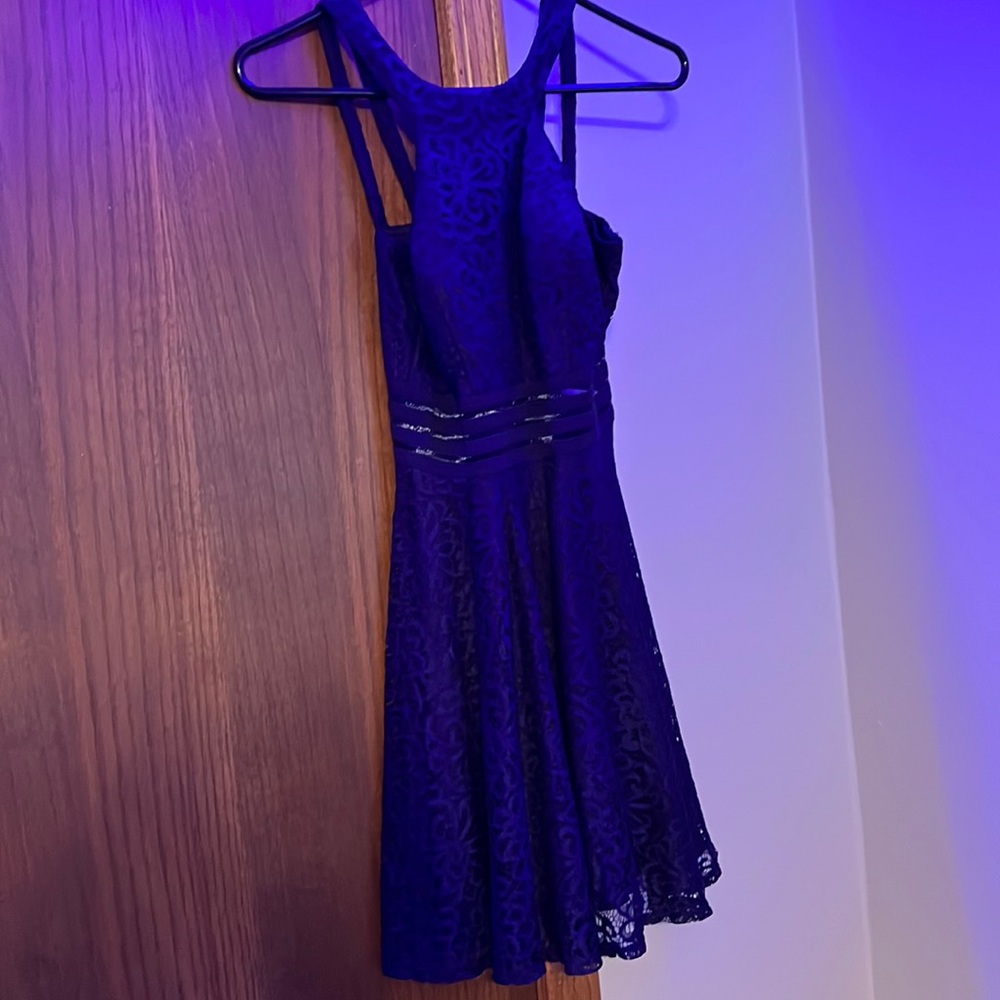 Cute little blue flowy dress
